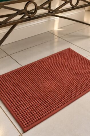 Tapete Bolinha Popcorn Antiderrapante 38 × 58 cm